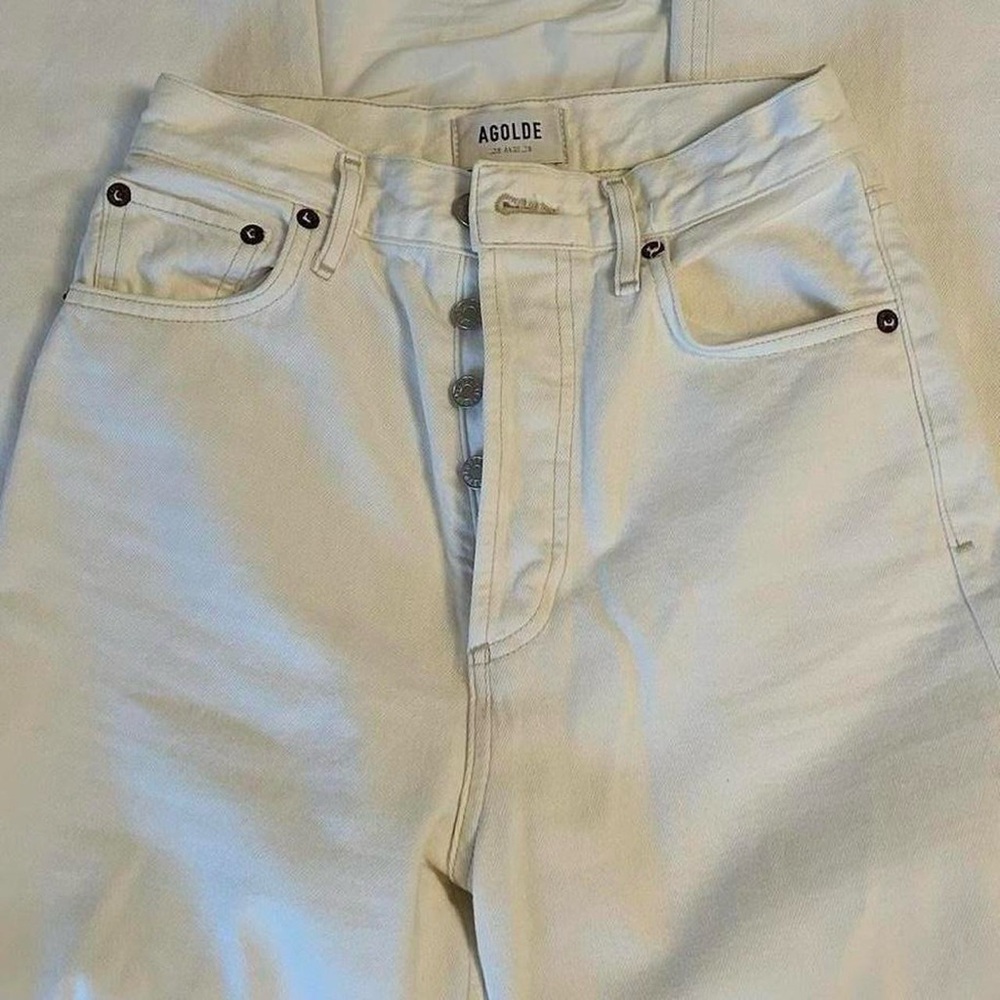 Agolde White jeans , 90s Pinch Waist Fit